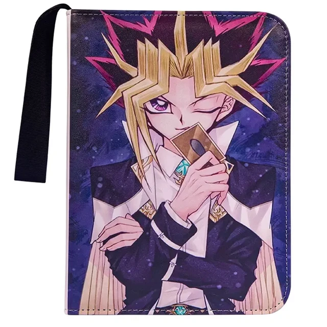 Yu Gi Oh-Livre d'album de cartes de grande capacité, classeur de cartes,  collection de cartes, stockage de cartes de jeu, cadeaux pour enfants, peut  contenir 400 à 900 pièces - AliExpress