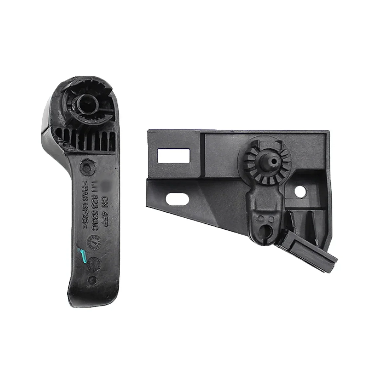1/2PCS Black LHD Hood Release Grip Handle Bracket For VW Golf 5 6 GTI Passat B6 B7 CC Jetta A5 A6 Tiguan 1K1823633B 1J1823533C hood latch handle set