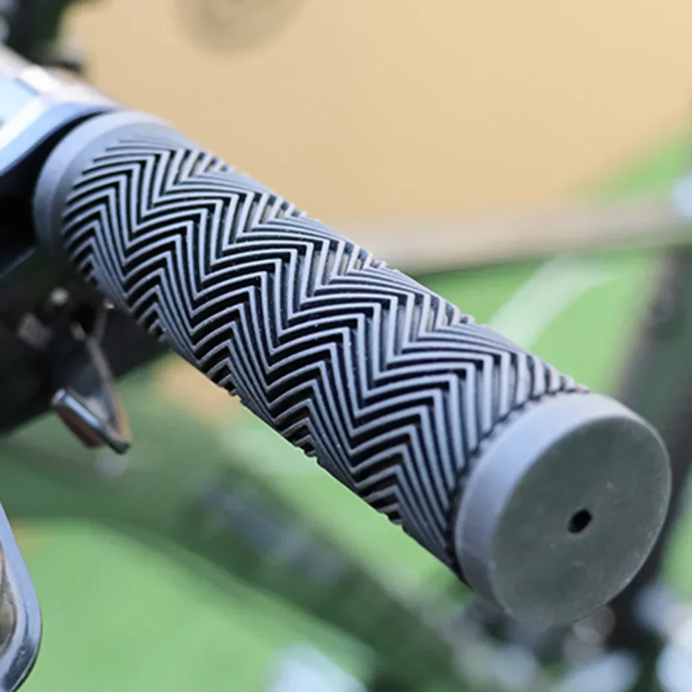 Bicycle Handlebar Grips Anti-skid Bike Handle Bar Grips Rubber Covers MTB Mountain Bike Bicycle Scooter Accessories Long/short