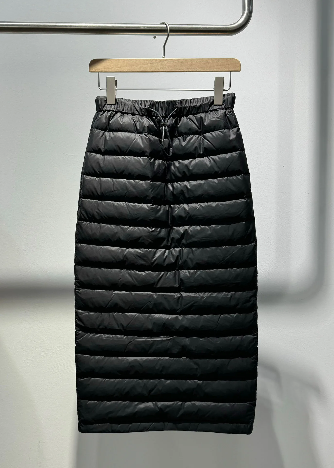 

Goose Down Paneled Casual Skirt