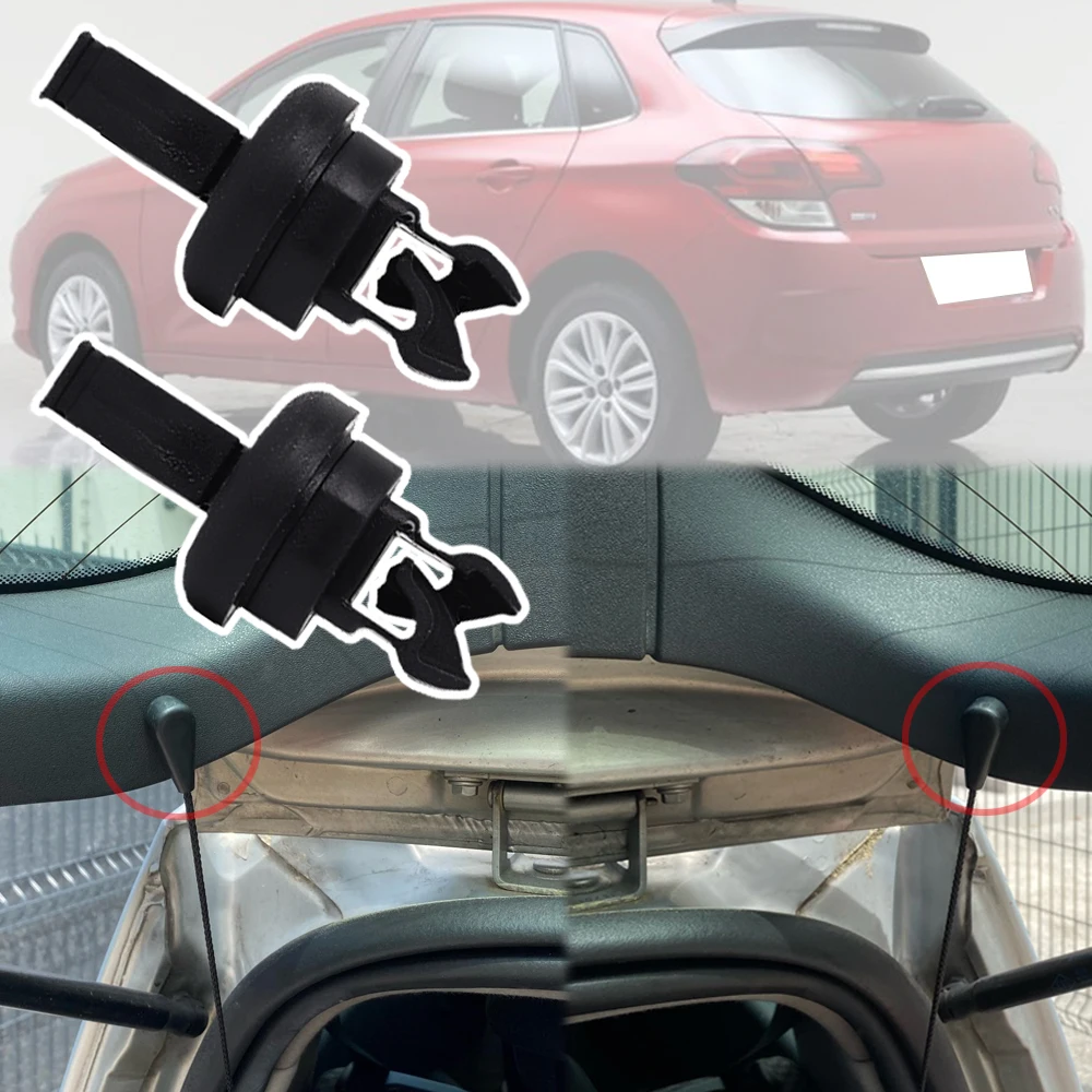 

For Citroen C4 2010 - 2018 DS4 DS5 Renault Clio 1 2 1990 - 2012 Symbol Lutecia Parcel Shelf String Cord Hanger Clip Bracket Pins