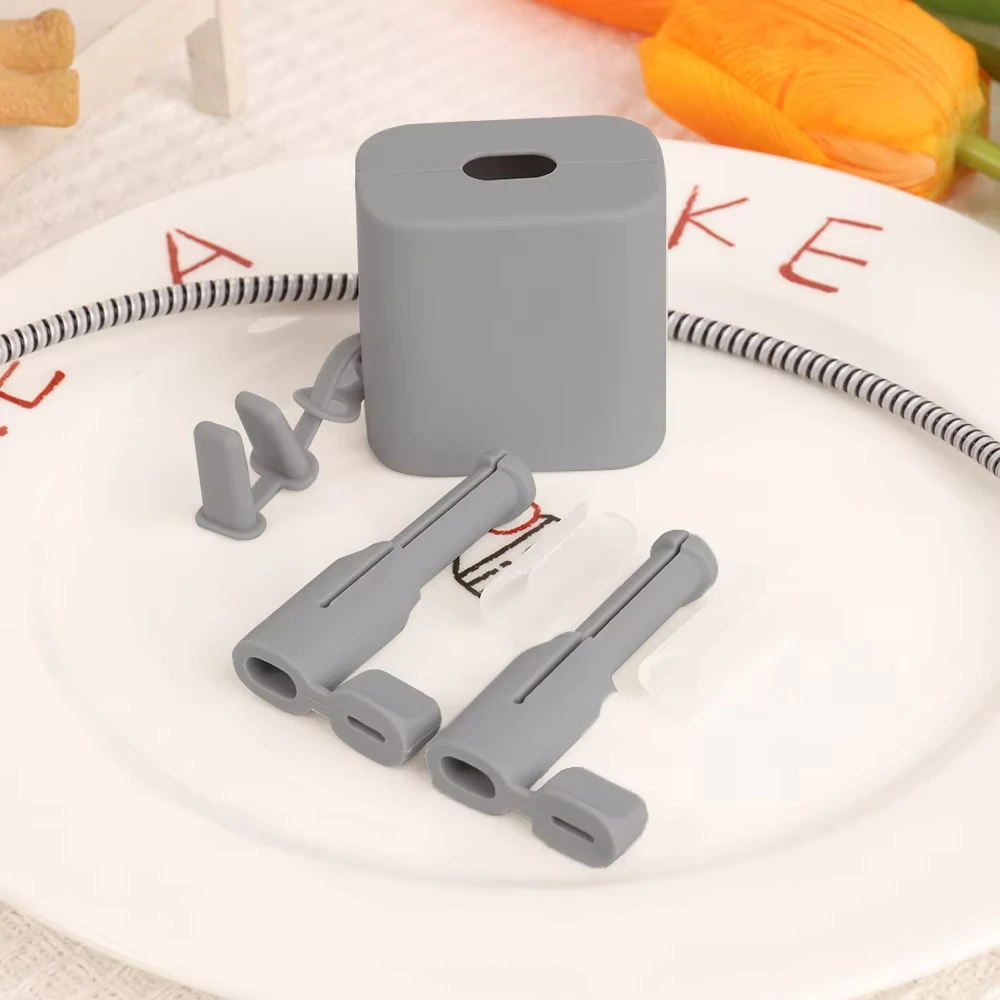 Soft Silicone Charger Protector Cover for USB Data Cable and Charging Plug