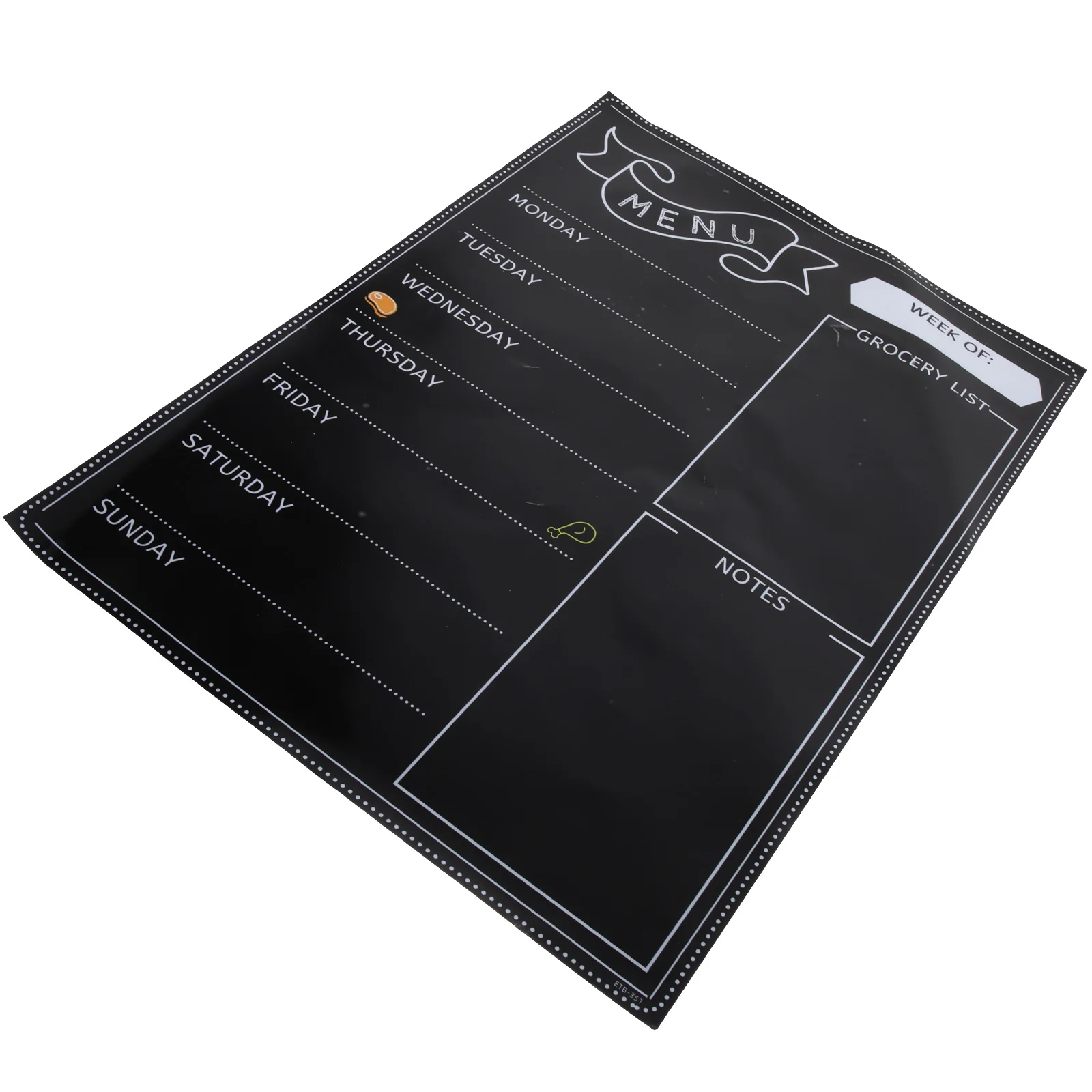 

Refrigerator Message Stickers Chalkboard Bulletin Small for Room Dry Erase Magnetic Blackboard