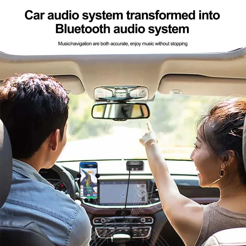 B18B AUX3.5Mm/Type-C Audio Conversion Converter Adapter For Bluetooth 5.4 Receiver Designed For Modified Audio Amplifier