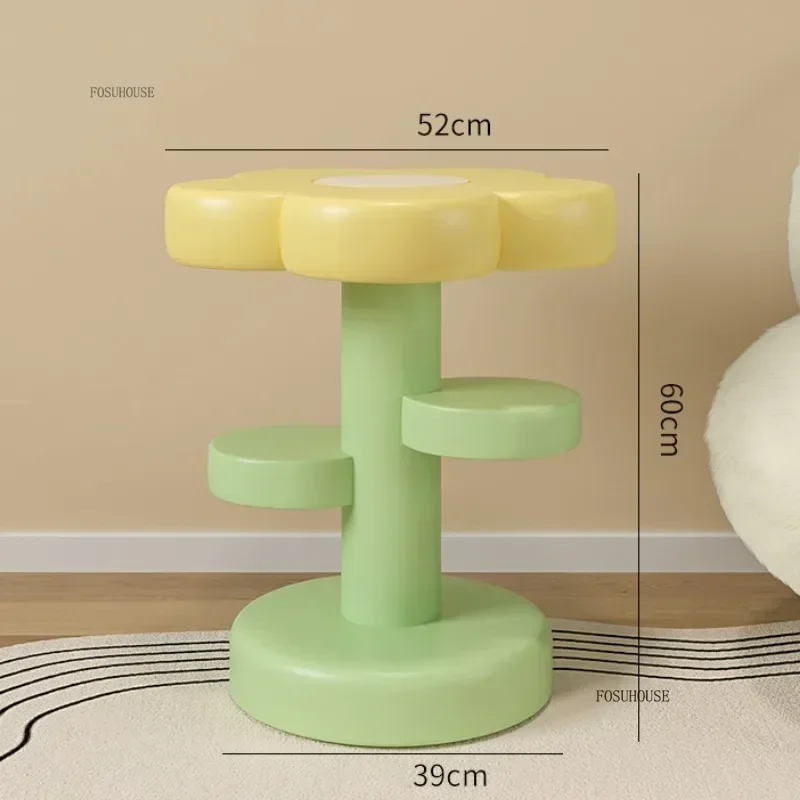 Modern Living Room Cute Pretty Bed Side Table Creative Cafe Bedroom Night Stands Library Bedside Table Bedroom Furniture H