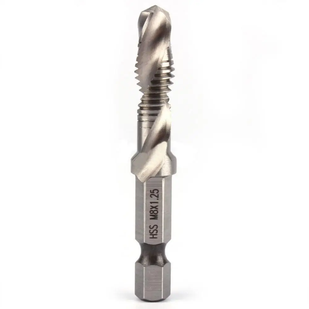 Drill Bit Set Metric 1/4 Inch Hex Shank M3-M10