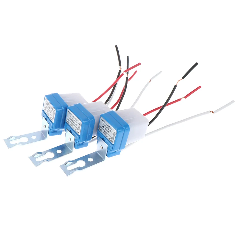 Street Light Switch AC 24v 110v 220v Auto Street Light Switch Night On Day Off Sensor Switches