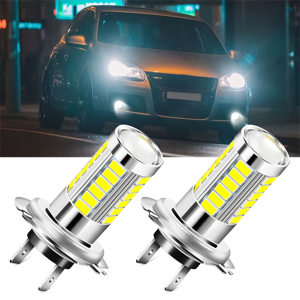 

2 Pcs H7 6000K Car Headlights Lamp Bulbs for Great Wall Haval Hover H1 H3 H6 H2 H5 C50 C30