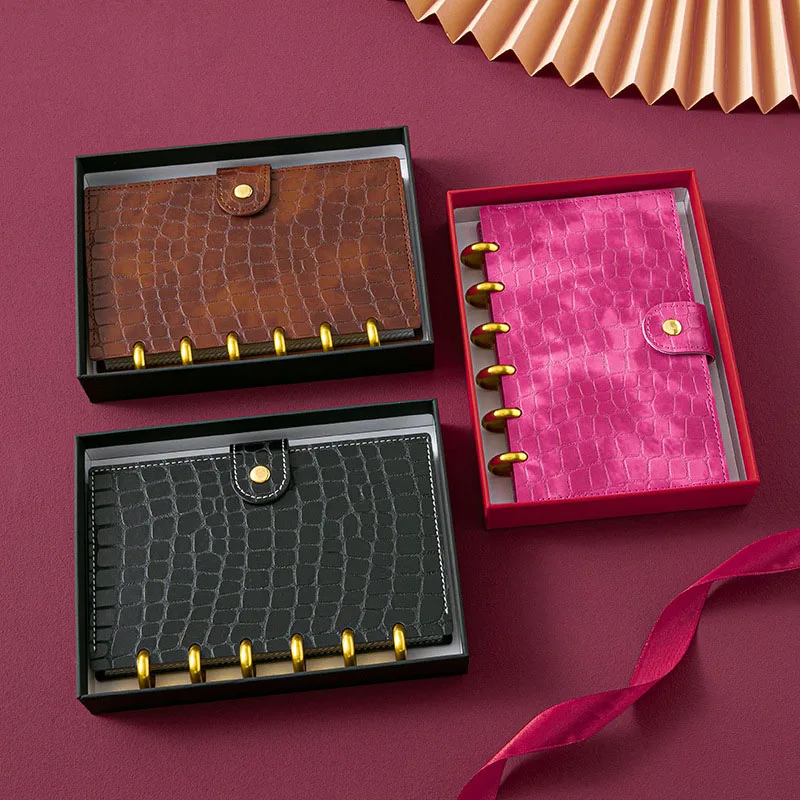 Leather Cover Money Organizer Pouch Book Business Card Organizer Money Budget Book Gift Box Package card holder