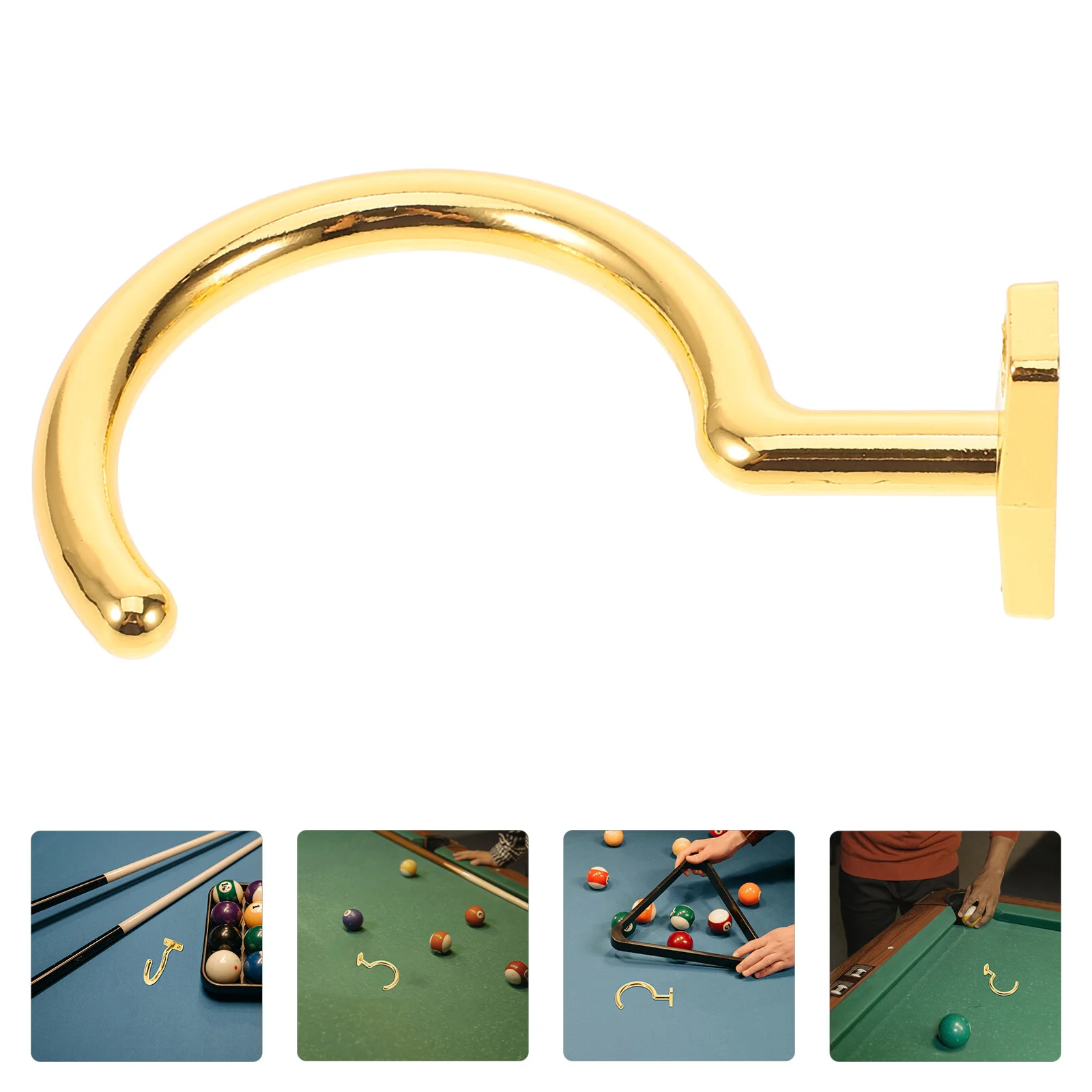 

Snooker Pool Table Board Queue Hook Ball Rack Hook Heavy Duty Pool Table Hook