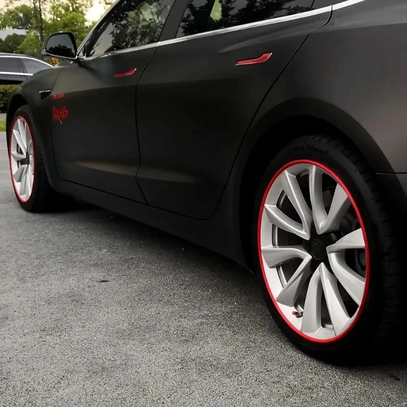Wheel Hub Protection Ring for Tesla Model 3 Y S X Car Rims Ring Protectors Vehic