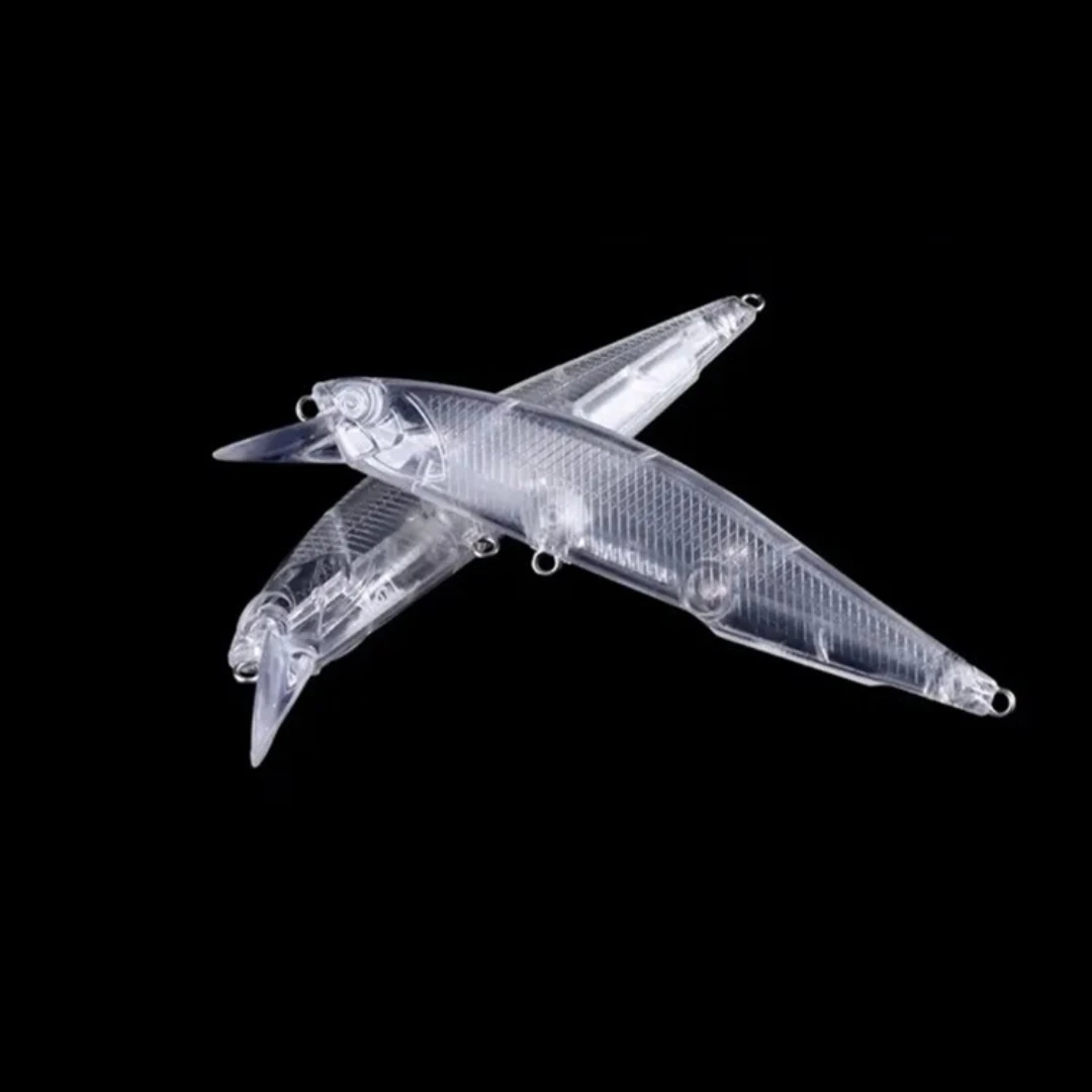 

1/5/10pcs 11.8g Floating Minnow Blank Crankbait Wobbler Unpainted Hard Bait Fishing Lure Bodies Tackle Hard Fishing Lures DIY