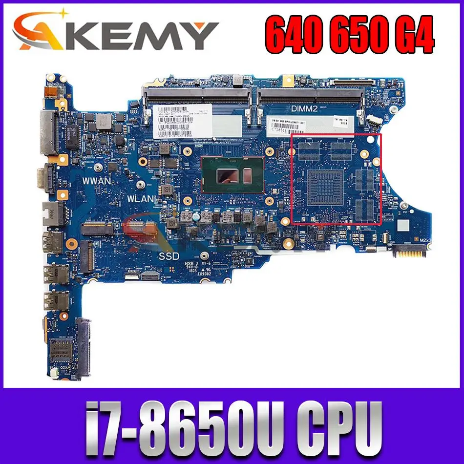 Материнская плата для ноутбука HP 640 650 G4 i7-8650U |