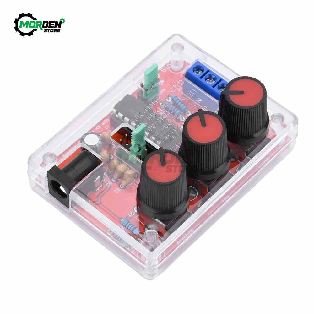 DC 9-12V XR2206 Signal Generator Sine/Triangle/Square Output 1Hz -1MHz Signal Generator Kit For Electronic Measuring Tool