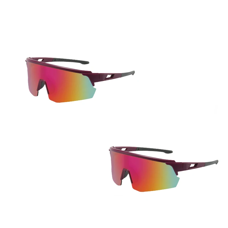 Color-Changing Cycling Sunglasses Men And Women Outdoor Uv Windproof Dustproof Bicycle Sports Goggles