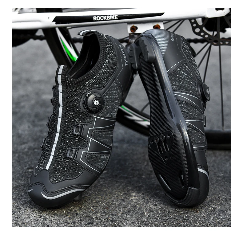 Outdoor Flyknit Cycling Shoes