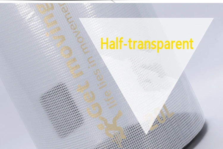 Half Transparent Waterproof Swimming Bag Dry Sack 2//5/10/15/20L Floating Dry Gear Bags For Boating Fishing Rafting Swimming