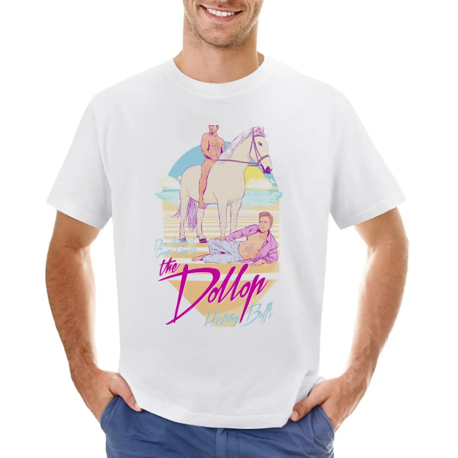 

DOLLOP - History Buffs T-Shirt graphics tees hippie clothes mens tall t shirts