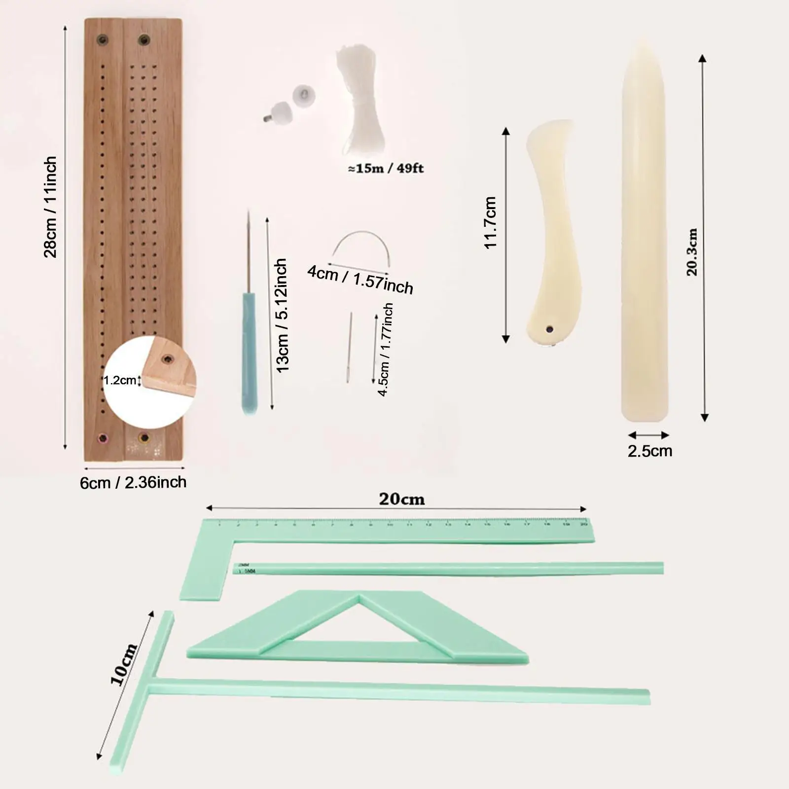 Book Cover Guide Sewing Supplies Book Binding Starter Tool Binding Kits Bookbinding Cradle Tools Planner Scrapooking Page