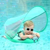 Baby Swimming Float Seat with Canopy Sunshade Inflatable Infant Safety for Pool Beach Swim Floaties Ring Accessories Summer Toy 1