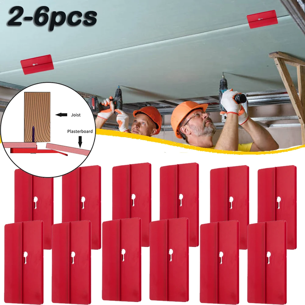 6/4/2Pcs Plasterboard Fixing Tools Drywall Fitting Supports Board Room