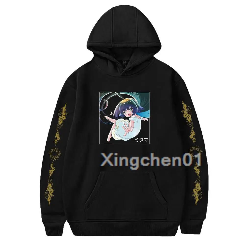 

Tanrı olmadan bir dünyada ne yapar Hoodie Harajuku erkek/kadın rahat uzun kollu kazak Velvet hooded hoodie anime peripheral