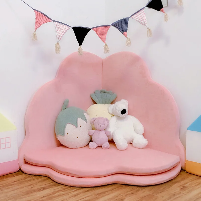 WashableChildrensPetalMatSpongeCrawlingMatThickenBabyPlayMat