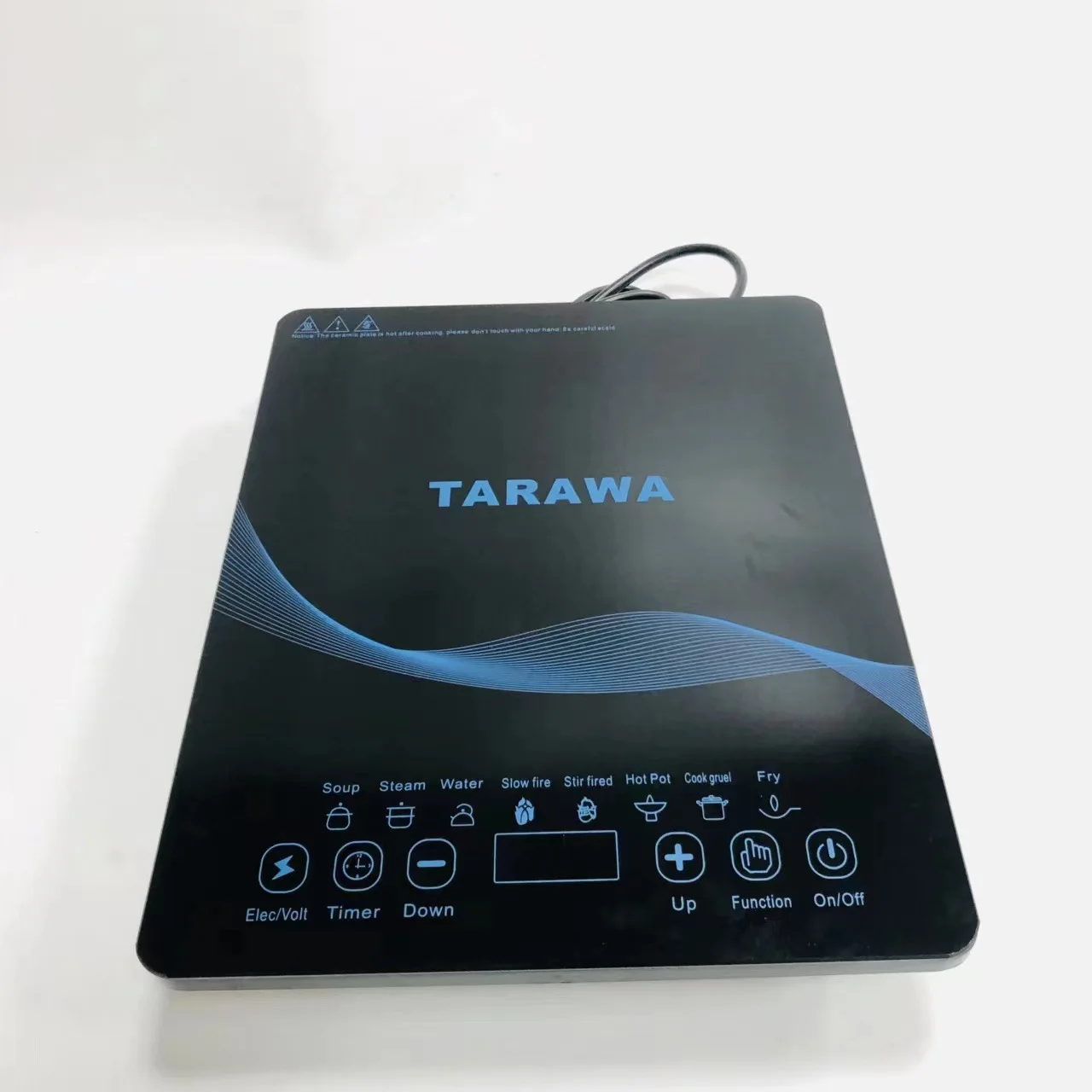 Household intelligent touch stir-fry high-power induction cooker multifunctional cooking fire boiler