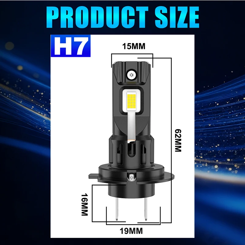 3500000LM H7 LED 전구 헤드라이트 9870 CSP 무선 튜브 3000W CSP 자동차 헤드램프용 자동 다이오드 램프 캔버스 H7 LED 터보 6000K