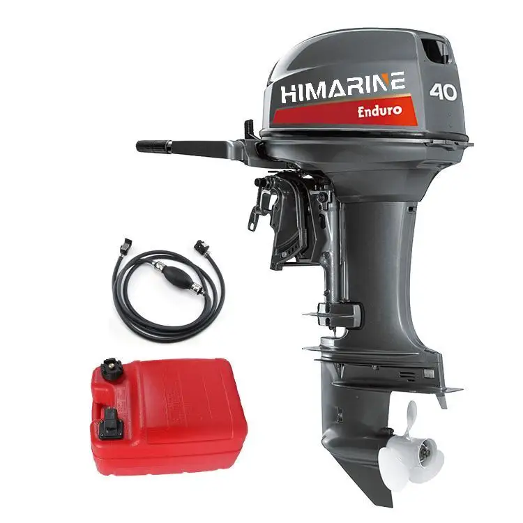 Top quality marine motor boat engine outboard 2 stroke 40hp long shaft Outboard motor Himarine Brand outboard motor 4 stroke motor fuera de borda 6hp engines for leisure in lake or river hanbon brand