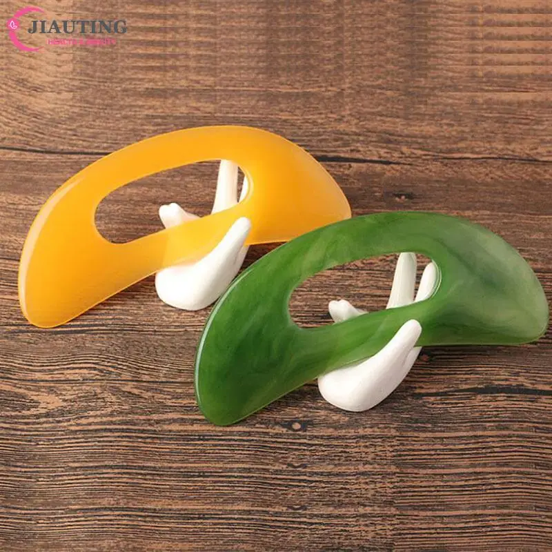 

Hot Guasha Board Natural Stone/Synthetic Resin Tool Scrpy aping Board Massage Tool Guasha Massage Board Scraper Massage Thera