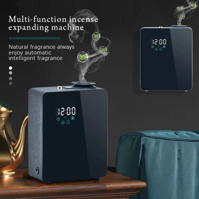 Diffuseur automatique de parfum d'huiles essentielles, machine d'arômes,  Bluetooth intelligent, synchronisation WiFi, maison et hôtel, 300ml -  AliExpress