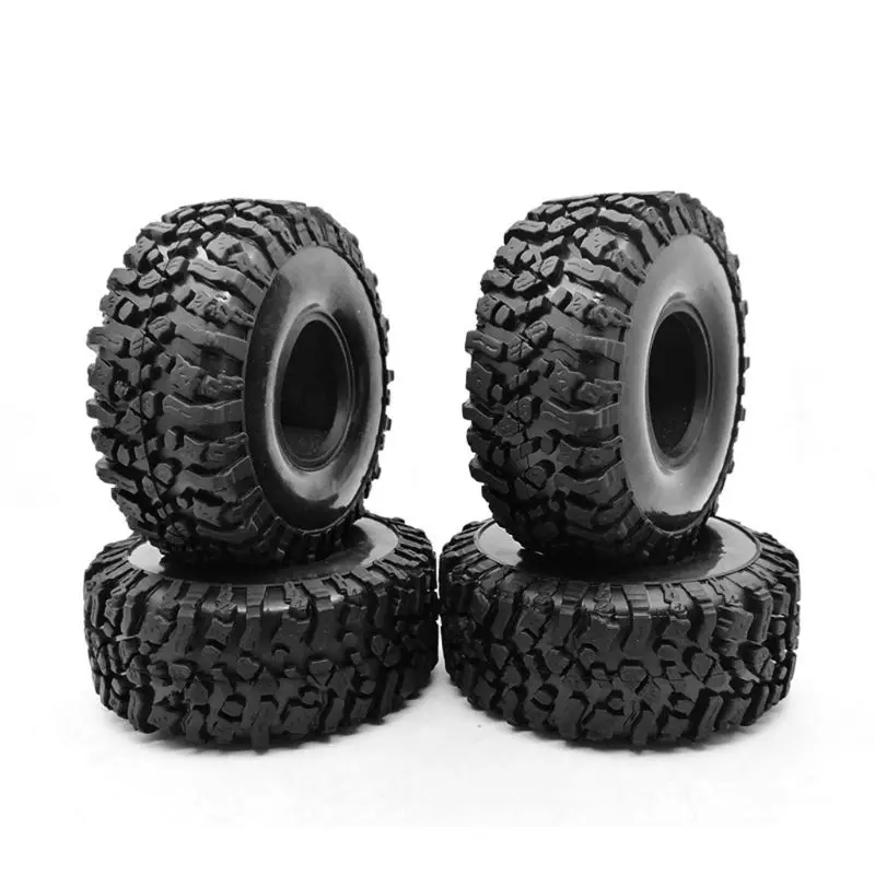 

4 шт. 120 мм 1,9 дюйма резиновые шины для колес 1:10 RC Rock Crawler Axial SCX10 90047 D90 D110 TF2 для фототехники W121