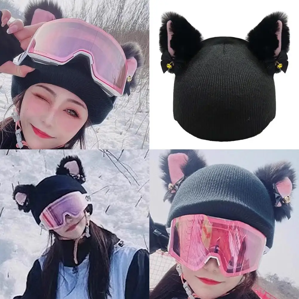 Ski Helmet Cover Snowboard Battery Car Helmet Protections Adult Kids Anti Slip Head Warmer