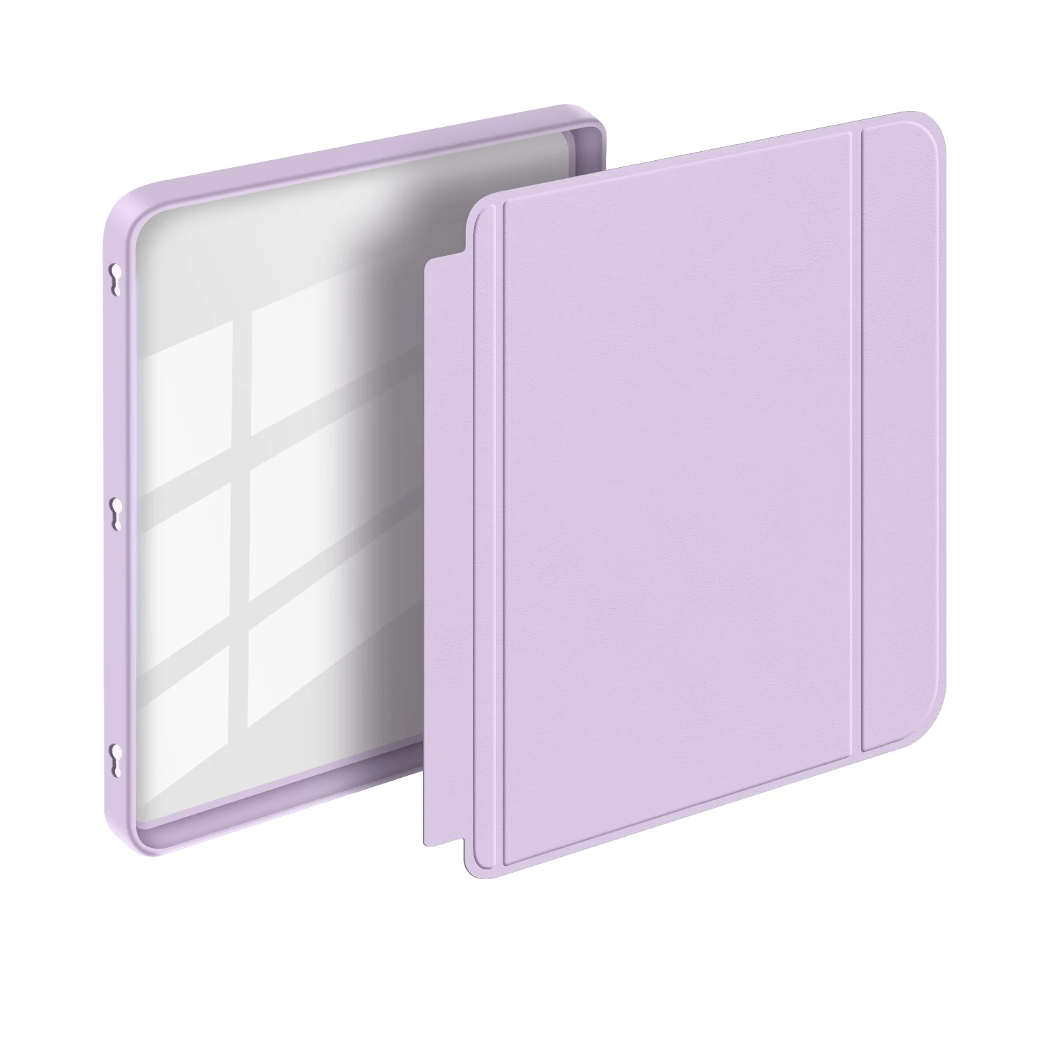 Für Kobo Libra Colour/Libra 2 7 Zoll abnehmbare 2-in-1-Hülle, transparente Acrylrückseite, Wake/Sleep-PU-Lederhülle, Zubehör, E-Book-Hülle – Detail 7