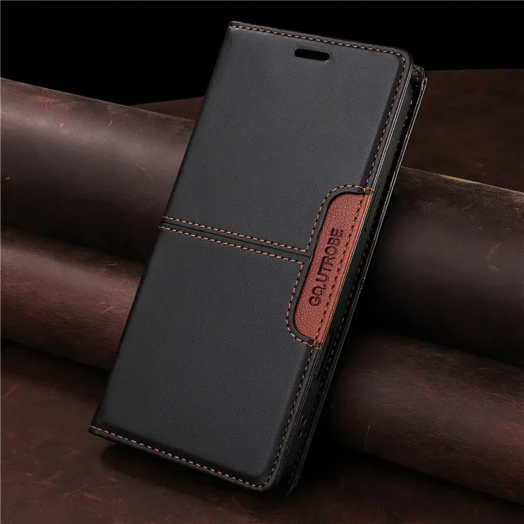 Luxury Leather Flip Phone Case with Magnetic Wallet and Protective Cover