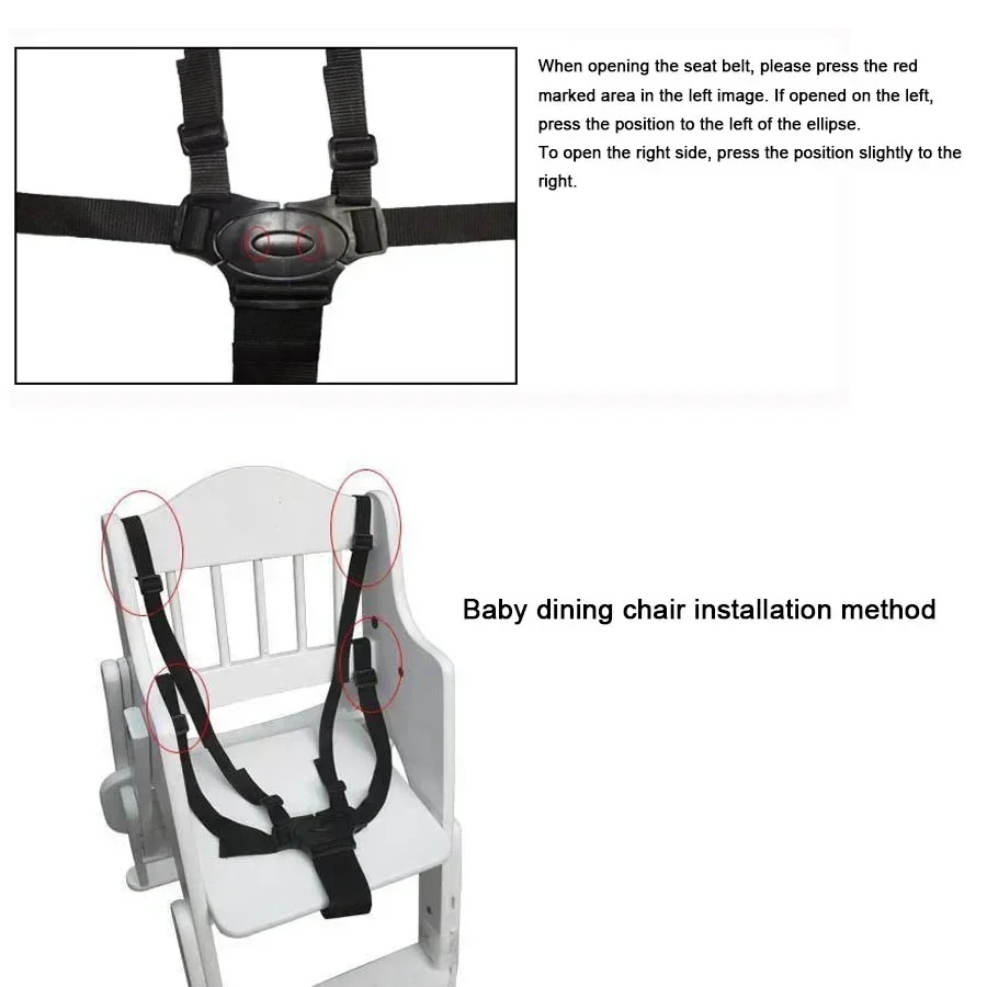 Toddler Protection Five Points Baby Safety Belts Lunch Seat Car Sleeping Fixed Belts Universal Belt Baby Stroller Accessories