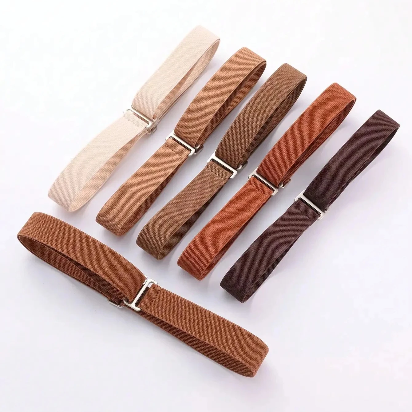 Adjustable Stretch Elastic Waist Band Invisible Belt Buckle-Free Belts For Women Men Jean Pants Dress No Buckle Easy To_voghion.com