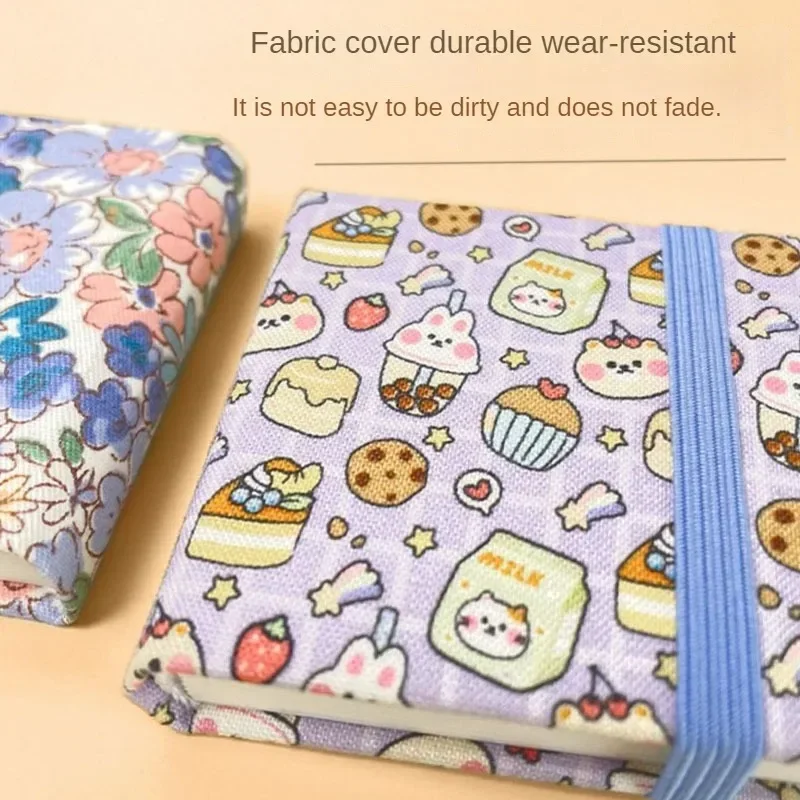 Mini Fabric Watercolor Book 60*60mm Hand Account Book Drawing For Art Students Portable Sketchbook Picture drawing sketchbook