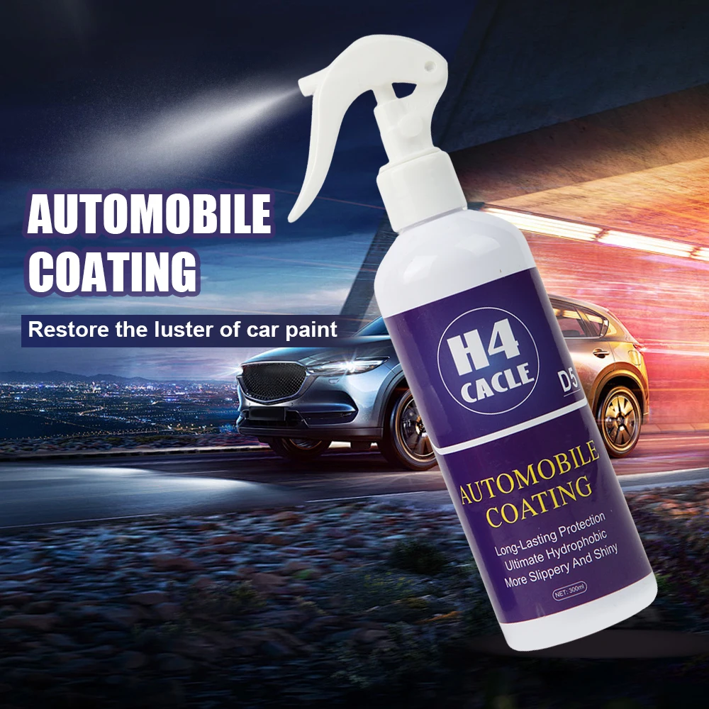 

D5 Spray Quick Paint Care Car Ceramic Coating Car Scratch Remover Repair Auto Detailing Wax Protect