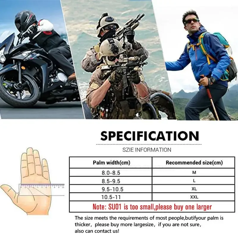 Breathable Touch Screen Motorcycle Racing Gloves - Summer Sports Protective Gear
