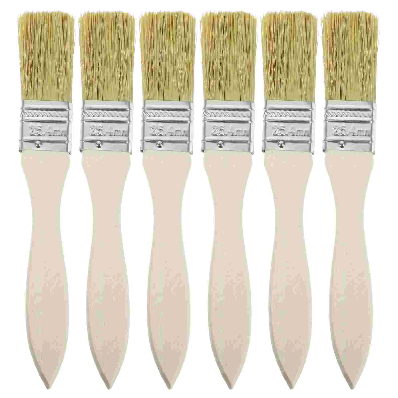 

Watercolor Painting Brushes for Walls Chip Solid Wooden Handle Basting Grilling Oil Drawing Grubber