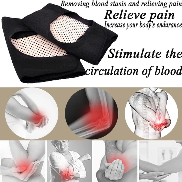 Magnetic Therapy Self-Heating Arm Elbow Brace Support Belt Tourmaline Pain Relief Slimming Weight Loss Strap Bandage Arm Care 5