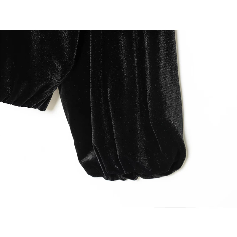 Women Black Velvet Jacket 2026 Spring Long Sleeve Women's Coat Zipper Loose Female Casual Outerwear Lady Bomber Jacket Tops ﻿ ﻿