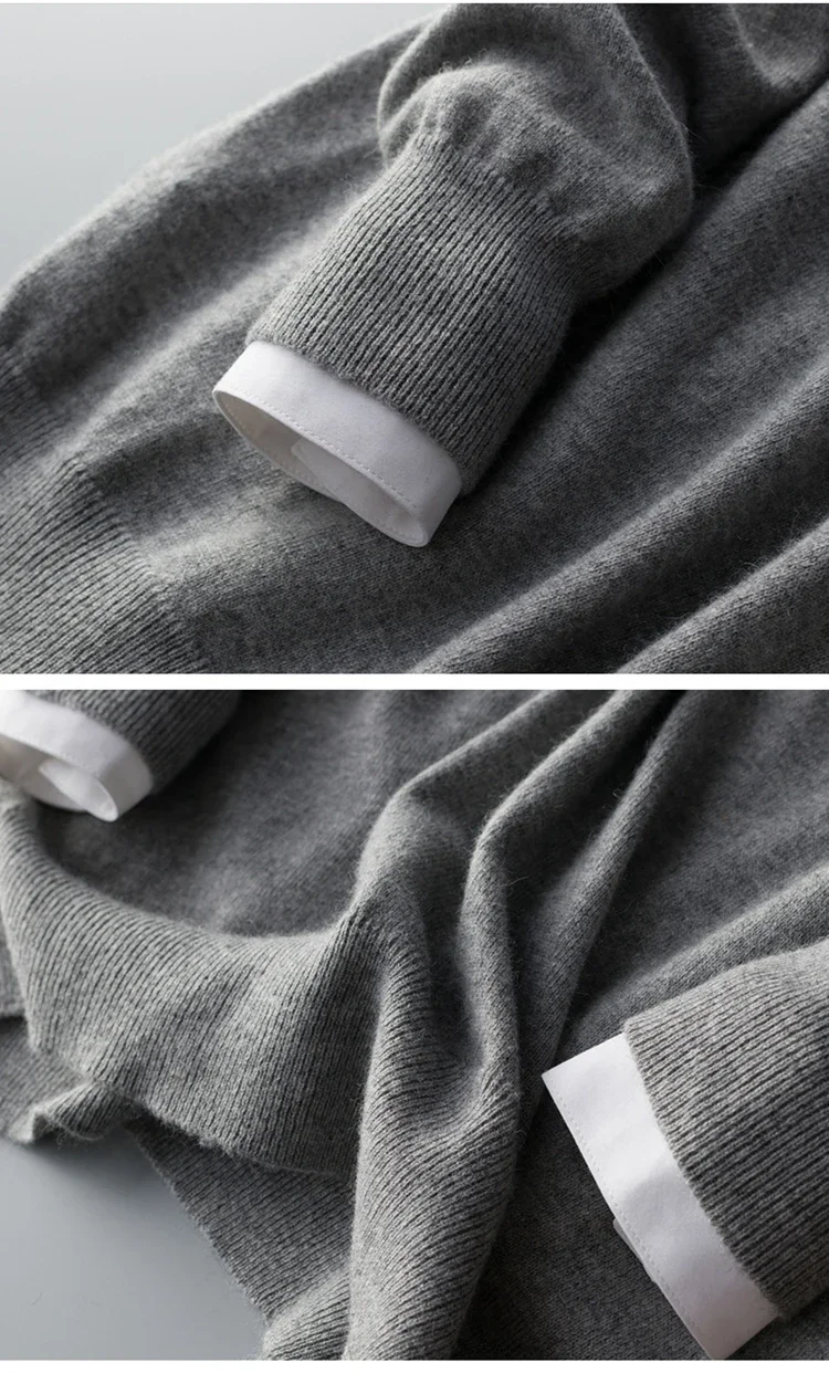 Cashmere Cashmere Sweater Men 2025 Autumn Winter Jersey Jumper Robe Hombre Pull Homme Hiver Pullover Men O-neck Knitted Sweaters