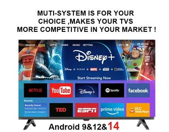 Android tv led y lcd televisor 42 smart tv 32 42 43 50 55 65 75 85 inch television 2