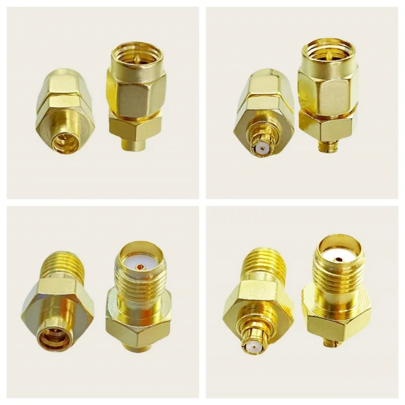 

1pcs/LOT Adapter SMA to SMP Male Plug & Female Jack Kit Antenna RF Coaxial Adapter 50 Ohm RF Coaxial Connector