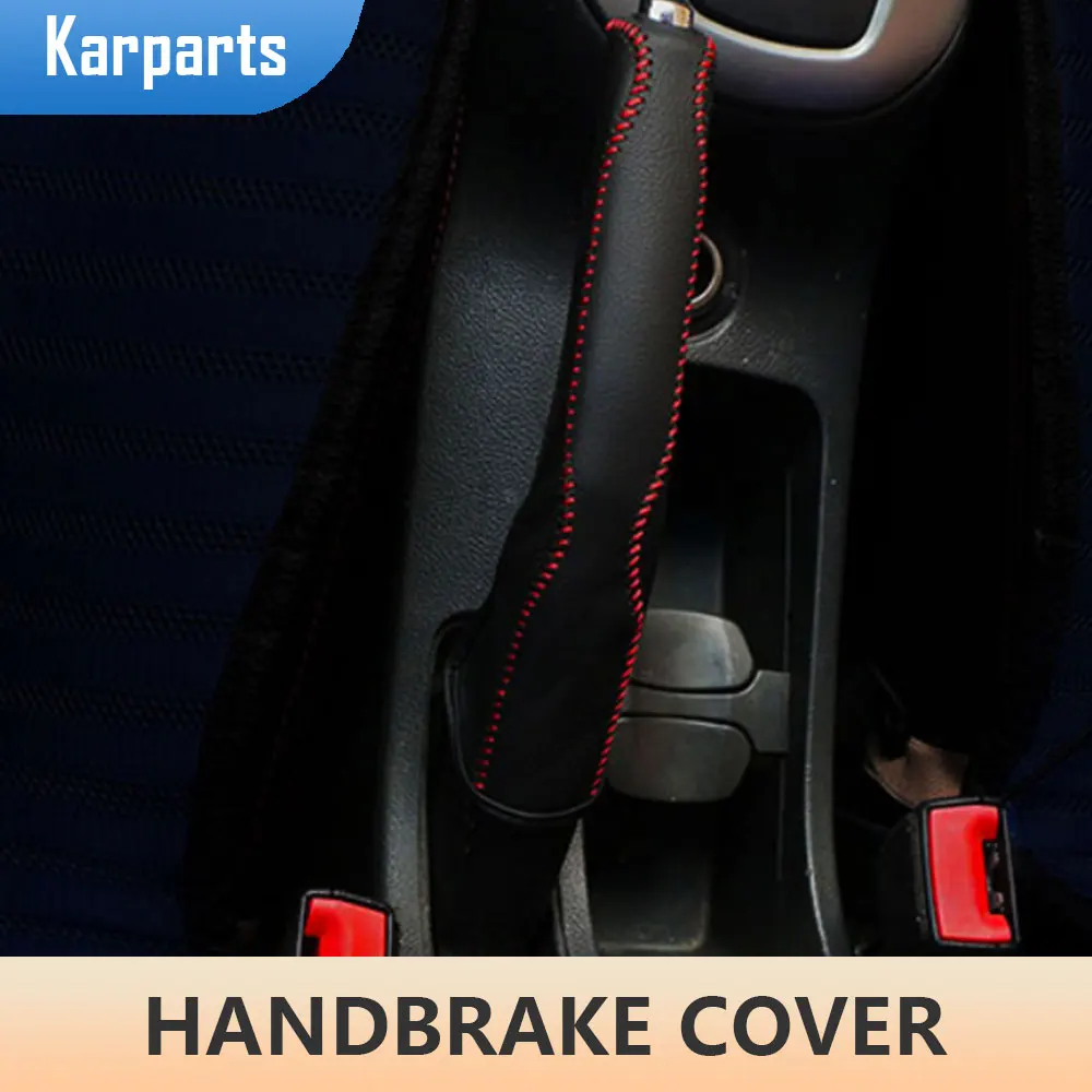 Car Leather Gear Handbrake Cover Hand Brake Grip for Chevrolet Cruze Sedan Hatchback 2009-2015 Interior Accessoreis