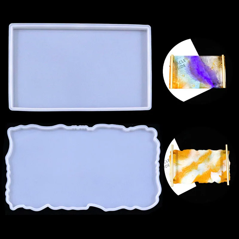 Wholesale DIY Rectangle Card Sleeve Silicone Molds 