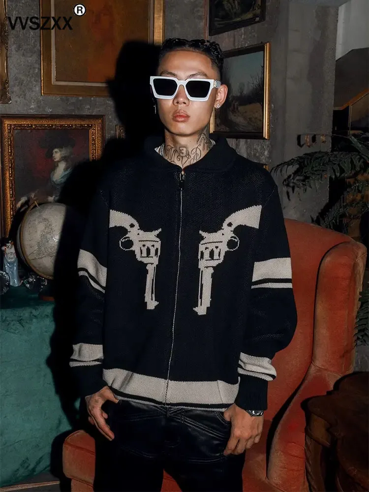 Men's Knitwear Sweater Jacket